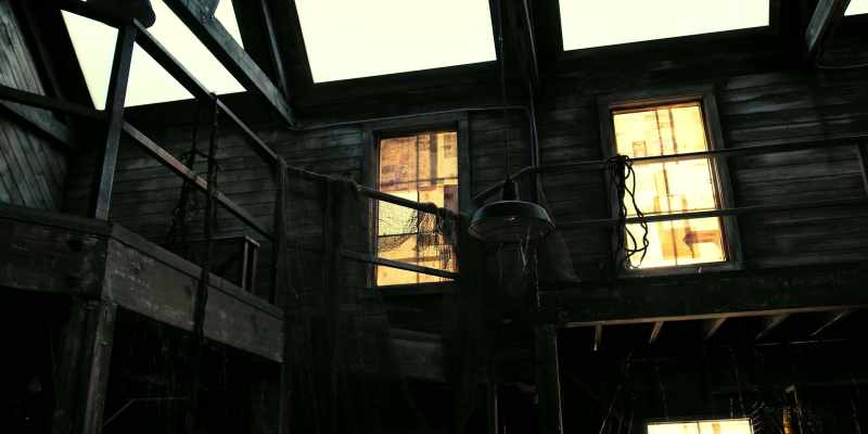 We uncover all the windows, get that natural light up in here