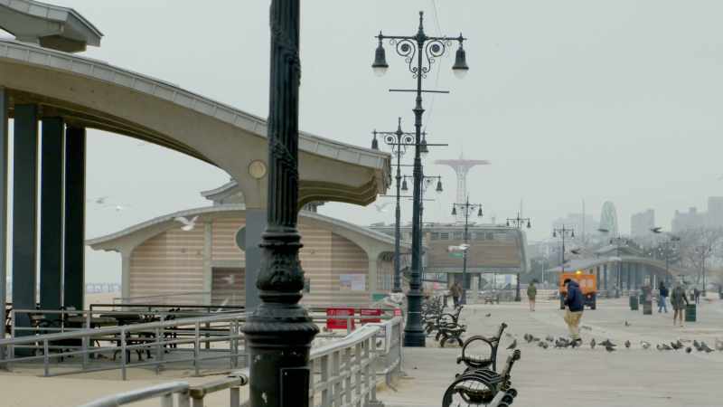 We used to come here to Brighton Beach in Brooklyn