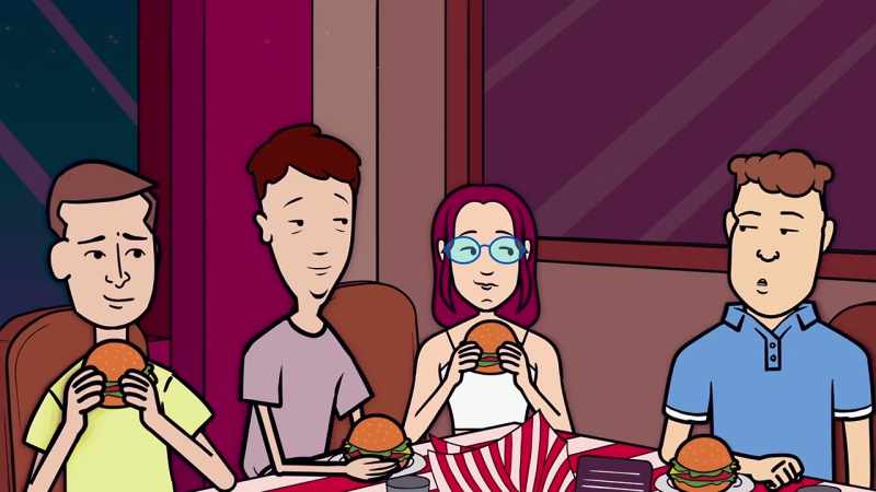 We used to go out for dinner together, or