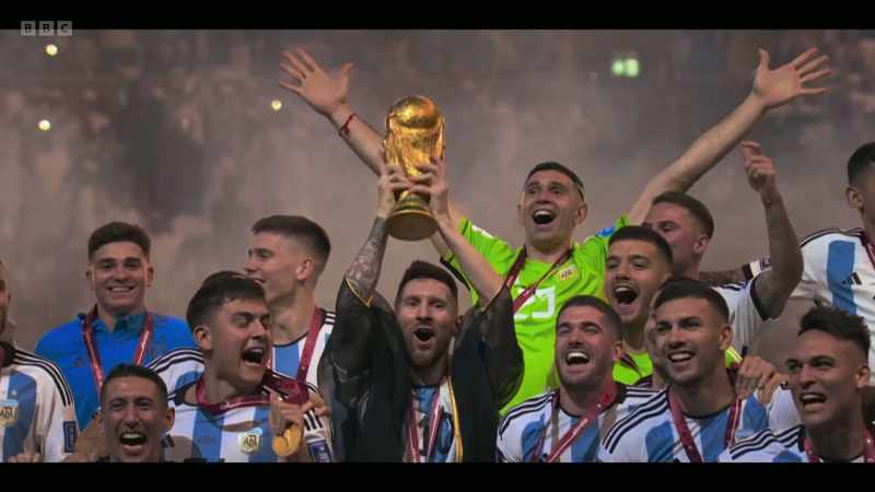We were waiting for this moment that Messi has that trophy