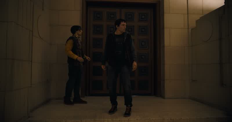 We walk through the door
