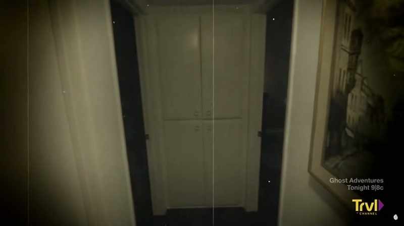 We were walking down that hallway