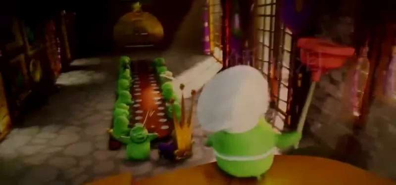 We want eggs Things are looking sunny side up
