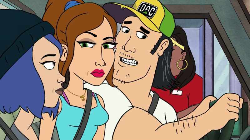 We-we said cheese grits, right? -(horn honking)