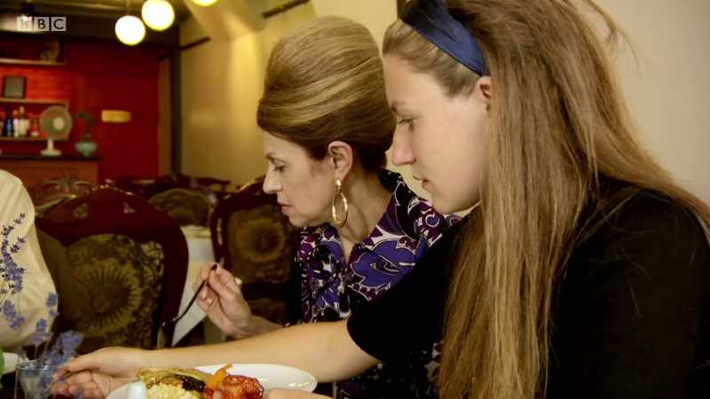 We went to a Chinese restaurant which was really fun