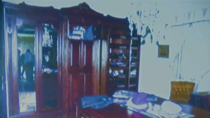 We went directly to the closet that Dr. Murray