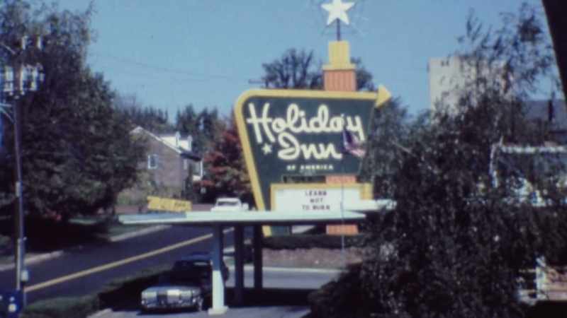 We were, you know, singing at the Holiday Inn