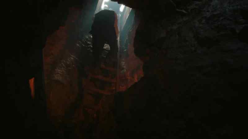 We will have iron ladders down the main shaft