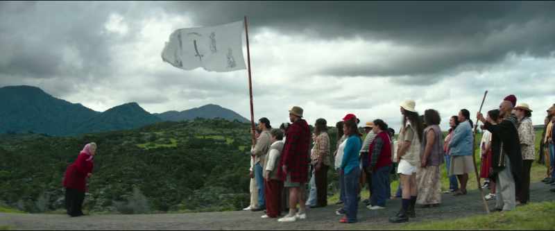 We will march the length of this island