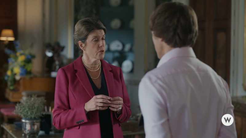 We will move her education into the palace with a tutor