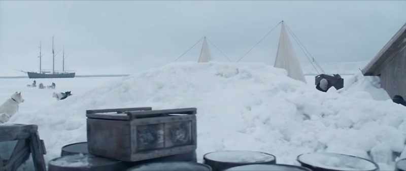 We will spend the winter there, after placing depots along the route