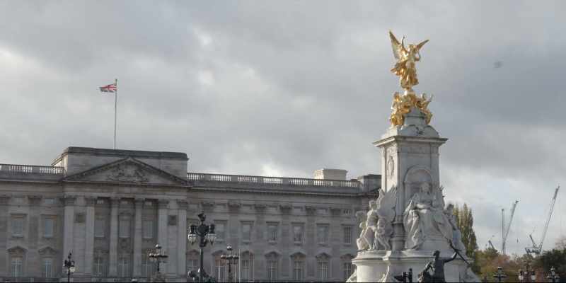 We wrote down a letter to the Queen, to Buckingham Palace