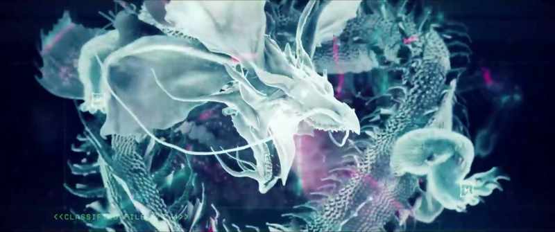 Weaponizing her body of razor-sharp scales