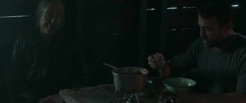 Weather's shit. [chuckles] -[sighs]