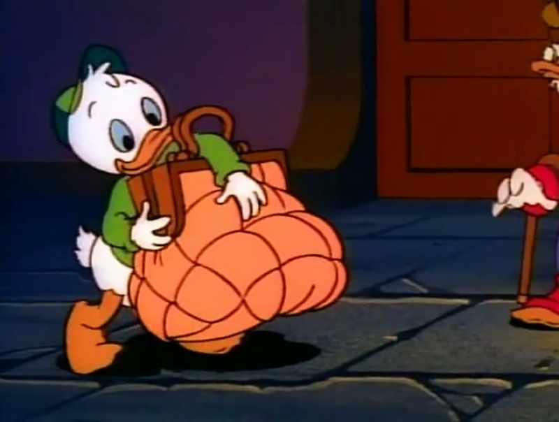 [Webby on walkie] Dewey, this is crazy!