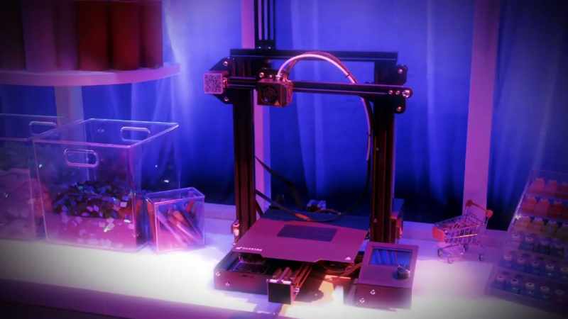 Weber's going home with a 3-D printer!