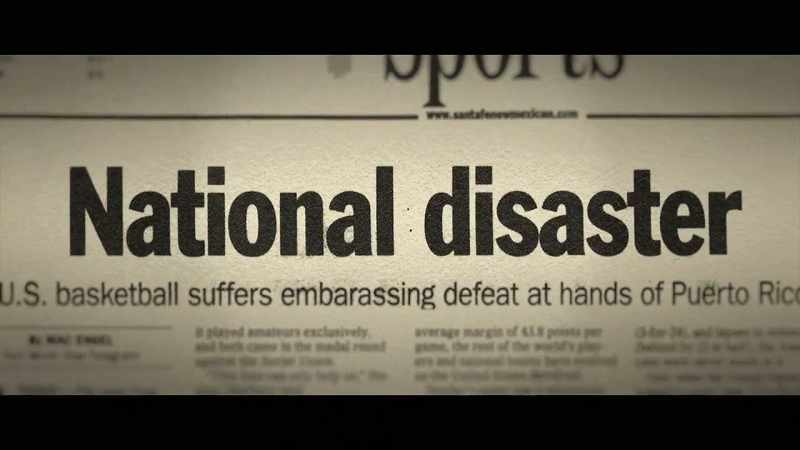 We'd lost respect internationally. We had lost respect for ourselves