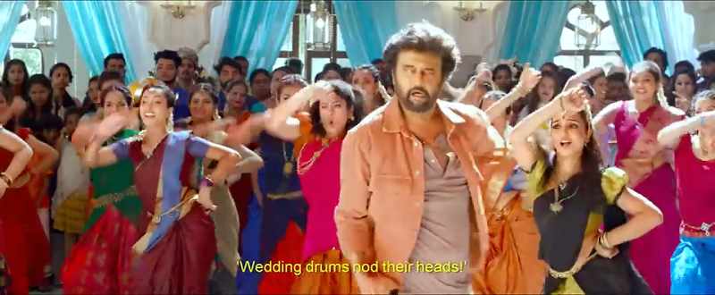 'Wedding drums nod their heads!'