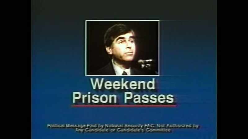 Weekend Prison Passes. Dukakis On Crime