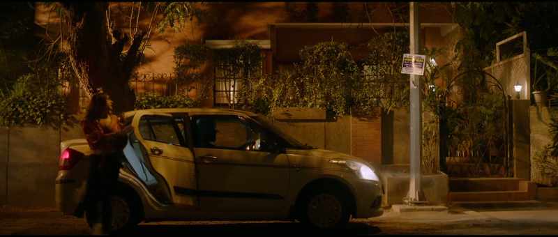 Weird, just weird. It didn't get there