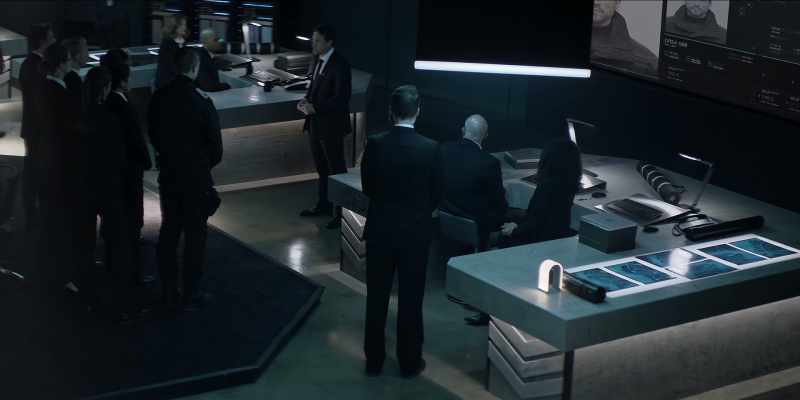 Welcome back, Agent Moore. You say something?