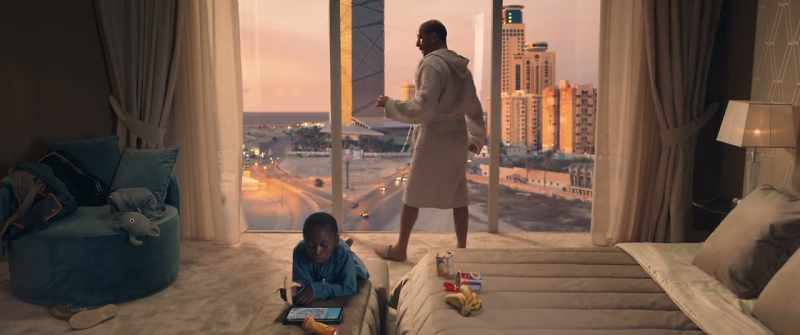 Welcome back modernity! Welcome to civilization, little one