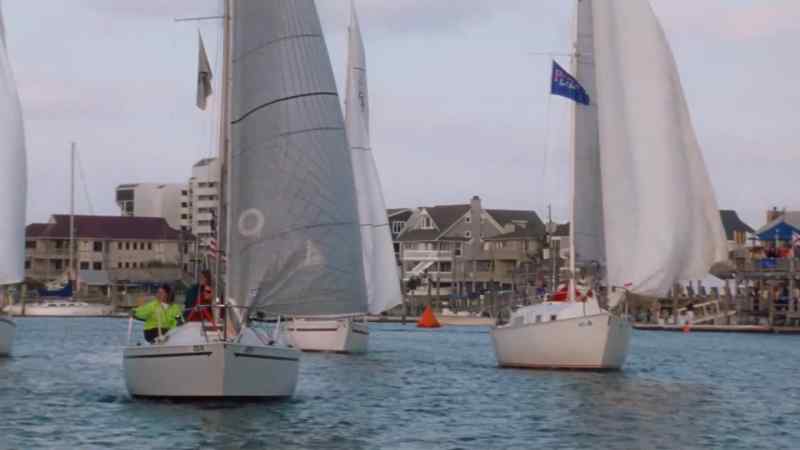 Welcome to Capeside's regatta. It's 1 0 seconds before the start
