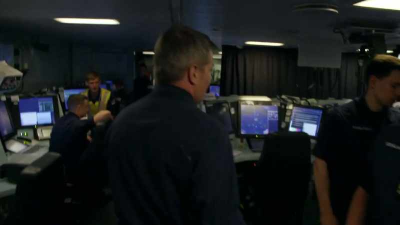 Welcome to HMS Duncan's operations room