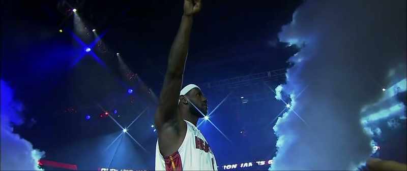 Welcome. How does it feel wearing a Heat uniform?