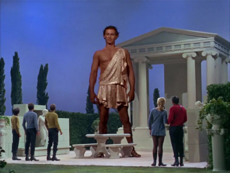 Welcome to Olympus, Captain Kirk