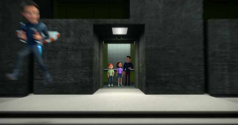 Welcome to OSS Spy Academy. -[both] Whoa!