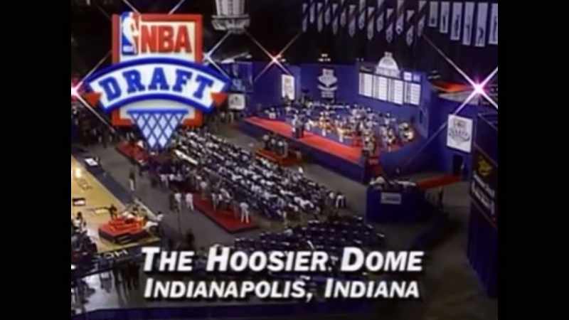 Welcome to the 1994 NBA Draft at the Hoosier Dome