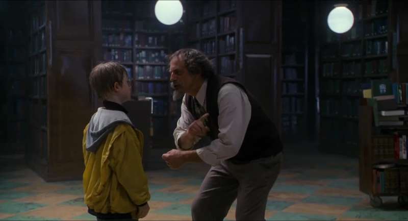 Welcome to the library young man