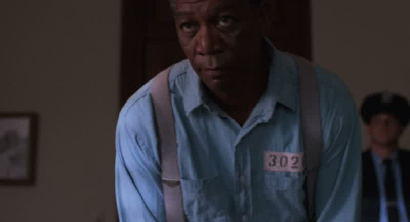 Ellis Boyd Reddingyour files say you've served 40 years of a life sentenceYou feel you've been rehabilitatedRehabilitatedWell now let me seeI don't have any idea what that meansIt means you're ready