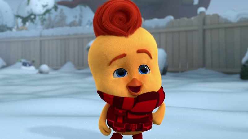 We'll be back to finish Mr. Snow Chicken in no time!