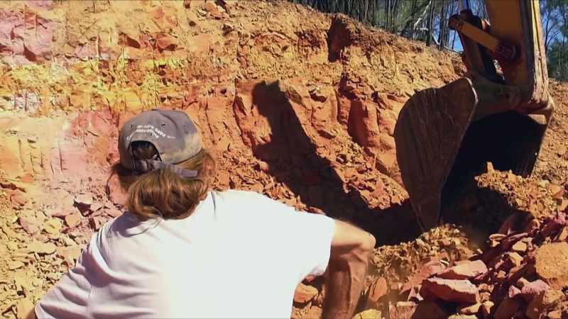 We'll be breaking rocks. It's like working on the chain gang