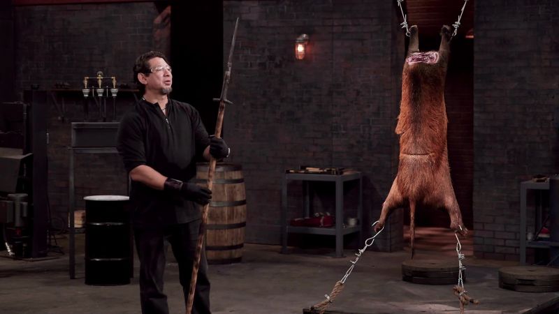 Well, Clayton, your boar spear right here