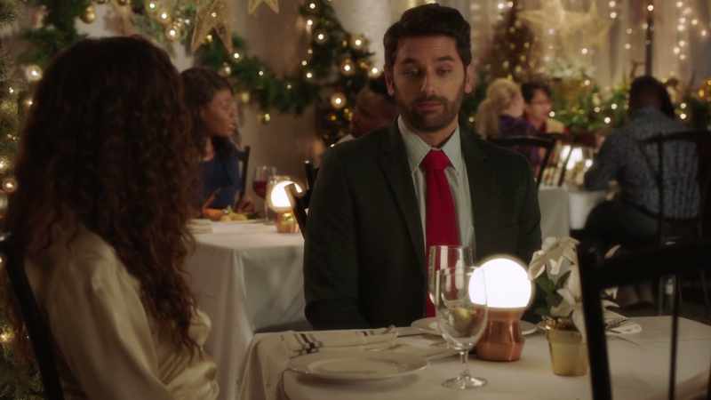 Well, we could have dinner together like two normal people