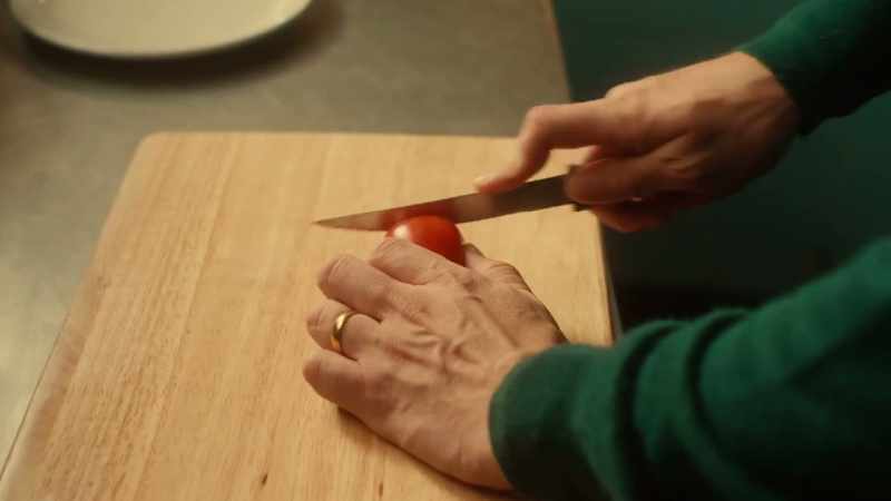 Well, do you wanna get it? No, it's on fire now, you plum!