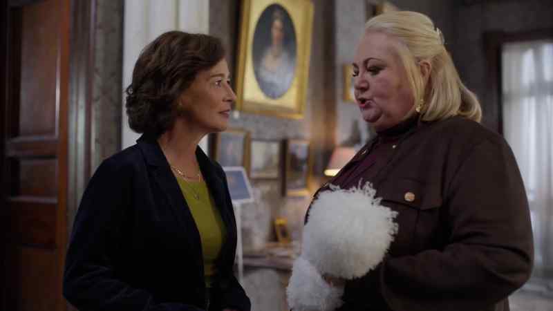 Well, she doesn't work as a tour guide