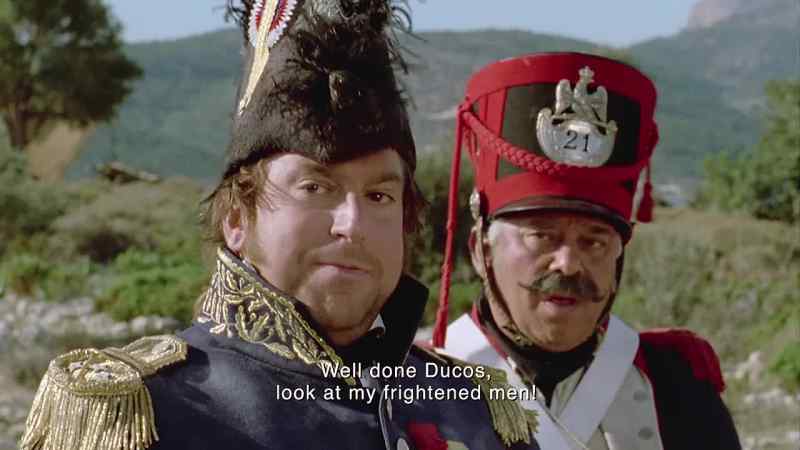 Well done Ducos. Look at my frightened men