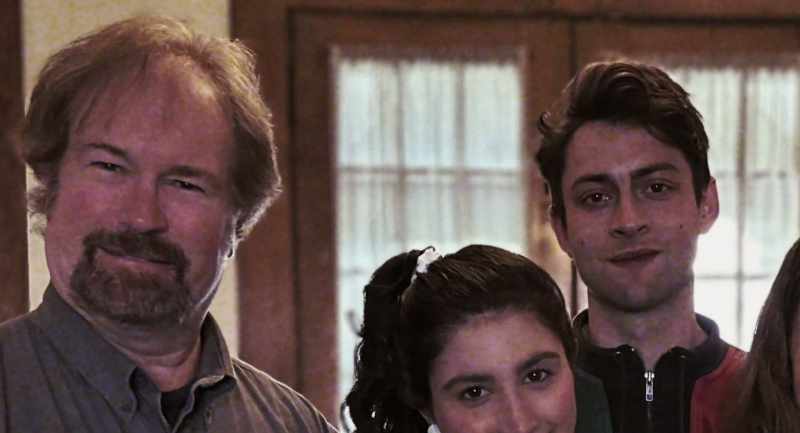 Well, he and the 20-year-old son, Patrick Carmichael
