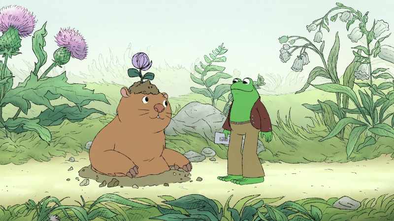 Well, hello there. What's the news?How ya doing, Frog?
