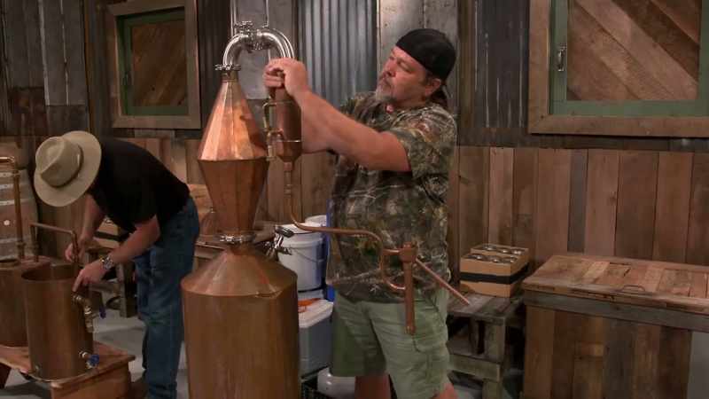 Well, I had a crazy still I had to build