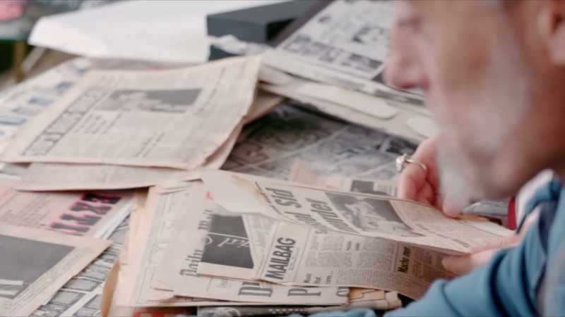 Well, I was just thinking about this newspaper here