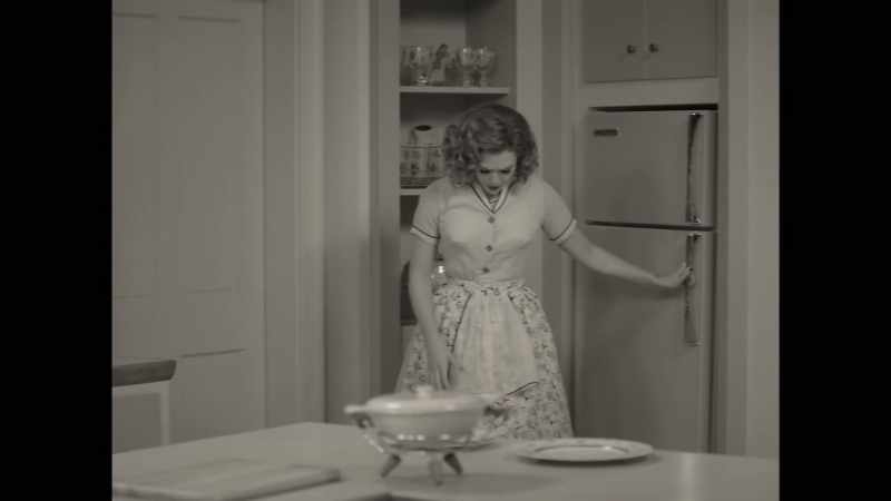 Well, I know the apron is a bit much, dear