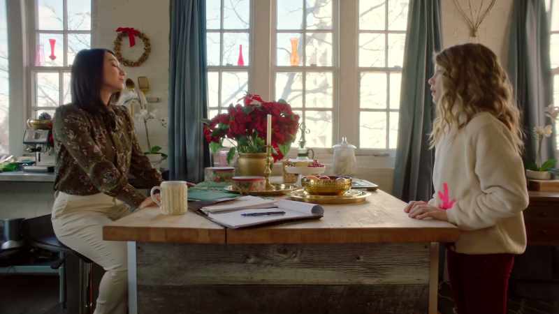Well, I suppose you could help me make some Christmas decorations as an apology
