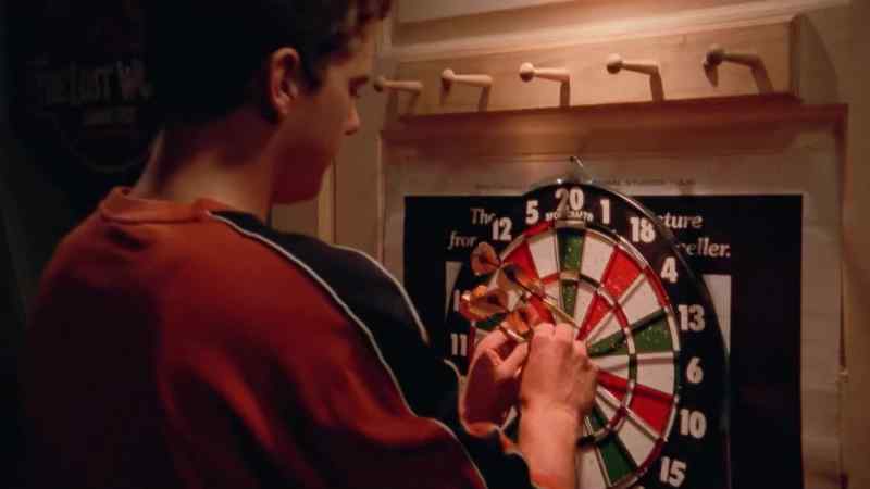 Well, I think darts may be my destiny, Dawson