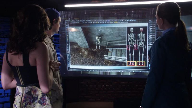 Well, I'll be damned. She was hanged over that rail
