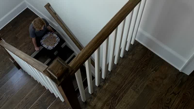 Well, I'm more than halfway up, so technically I'm upstairs